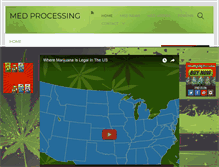 Tablet Screenshot of medprocessing.com